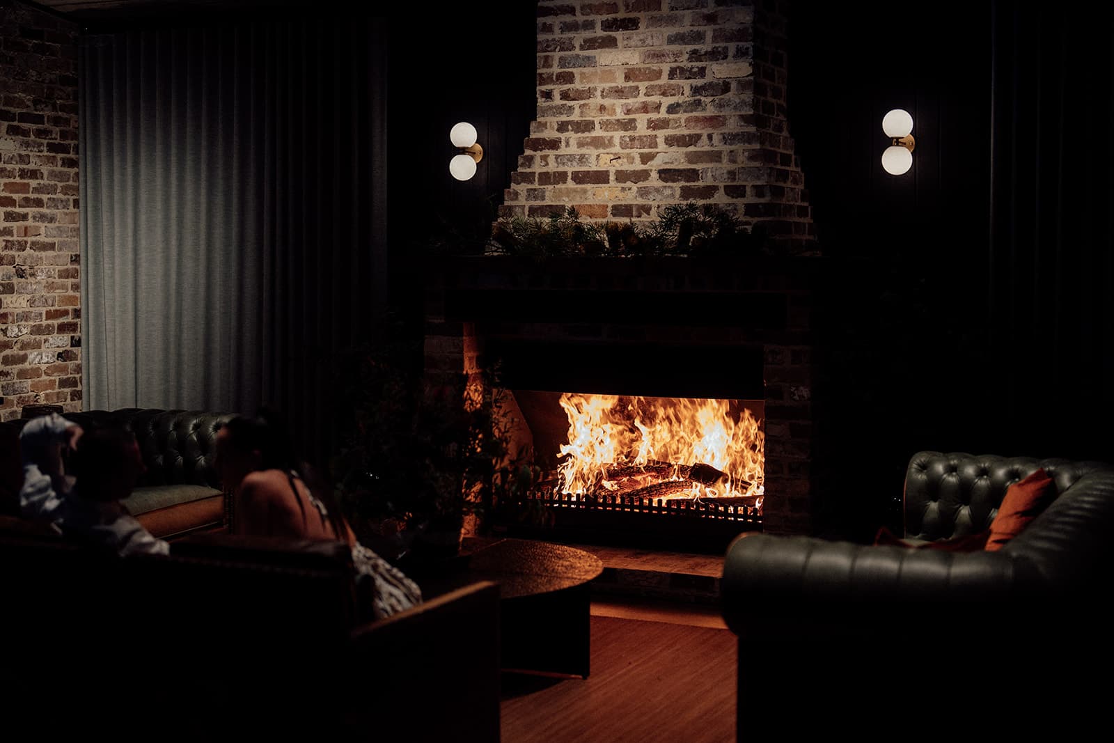 Fireside, after speeches